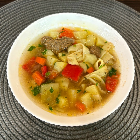 Лагман с говядиной